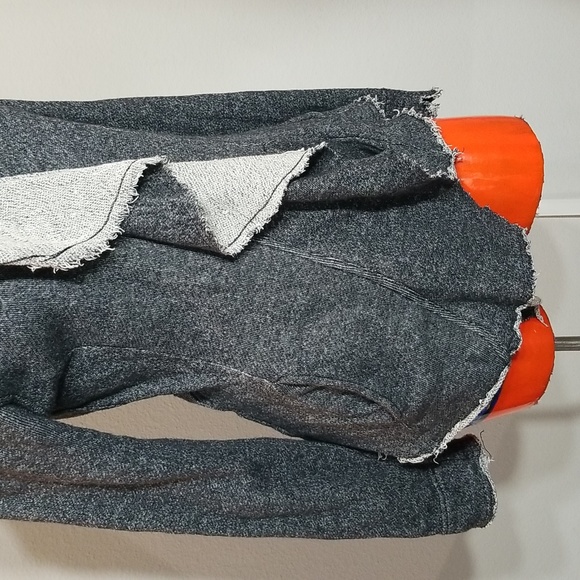 Blanc Noir Small Grey/ light grey stylish sweatshirt - Picture 7 of 10